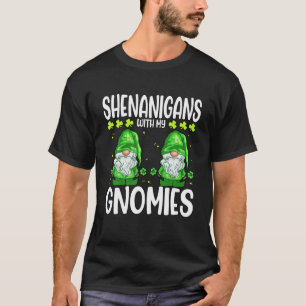 Camiseta Shenanigans Com Minha Rua De Gnomos.