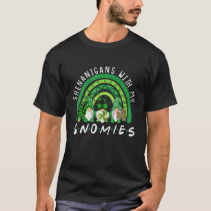 Camiseta Shenanigans Com Minha Rua Rainbow Gnomies Patri
