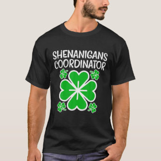 Camiseta Shenanigans Coordinator Funny St Patricks Day Teac