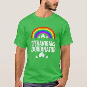 Camiseta Shenanigans Coordinator Rainbow Funny Teacher Stpa