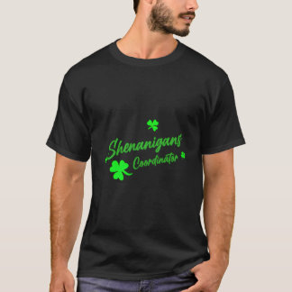 Camiseta Shenanigans Coordinator Teacher St Patrick'S Day