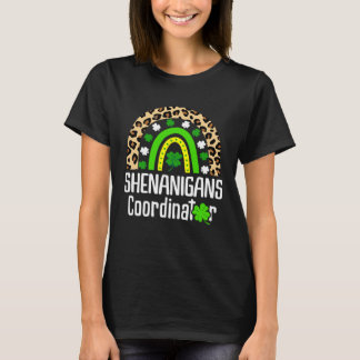 Camiseta Shenanigans Coordinator Teachers St. Patricks Day
