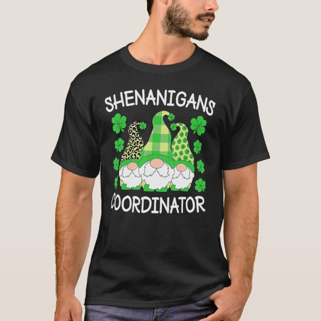 Camiseta Shenanigans Coordinator Teachers St Patricks Day G (Frente)