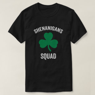 Camiseta Shenanigans Esquadrão Ruas Engraçadas. Dia dos Pat