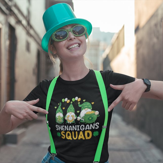 Camiseta Shenanigans Squad Funny St Patrick's Day (Criador carregado)