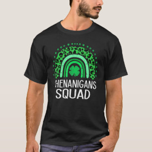 Camiseta Shenanigans Squad Irish Rua Saint Patrick S Day Fu