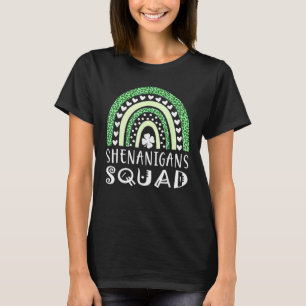 Camiseta Shenanigans Squad Men Mulheres Dias de São Patríci