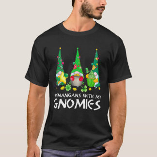 Camiseta Shenanigans With My Gnomies St Patrick's Day Gnome