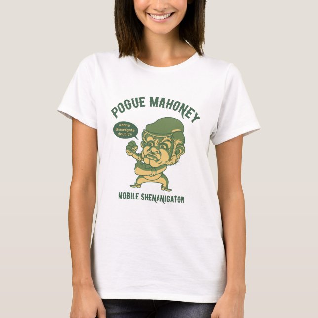 Camiseta Shenanigator Móvel (Frente)