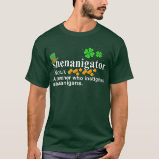 Camiseta Shenanigator Um Professor Que Instiga Shenanigans