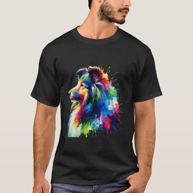 Camiseta Shepdog Sheltie (Frente)