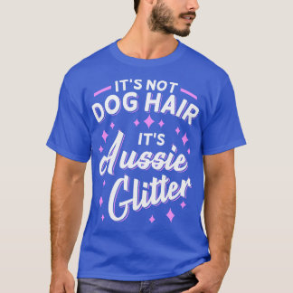 Camiseta Shepherd Aussie Dog Mãe Glitter
