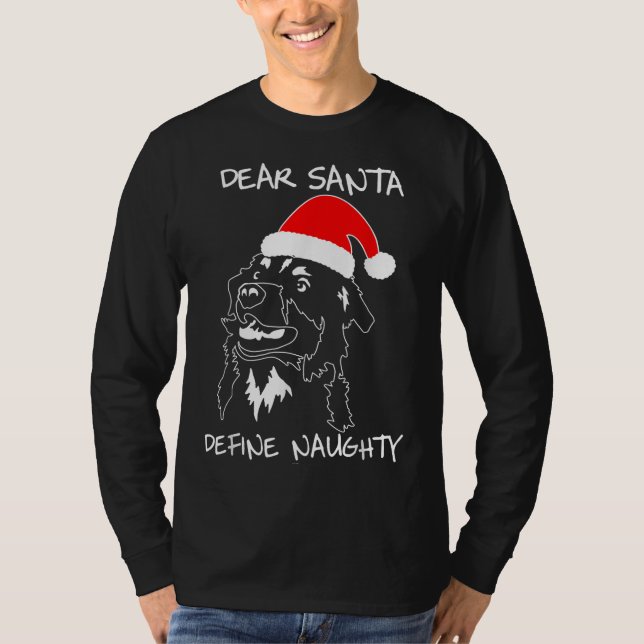 Camiseta Shepherd australiano tem presentes feios engraçado (Frente)