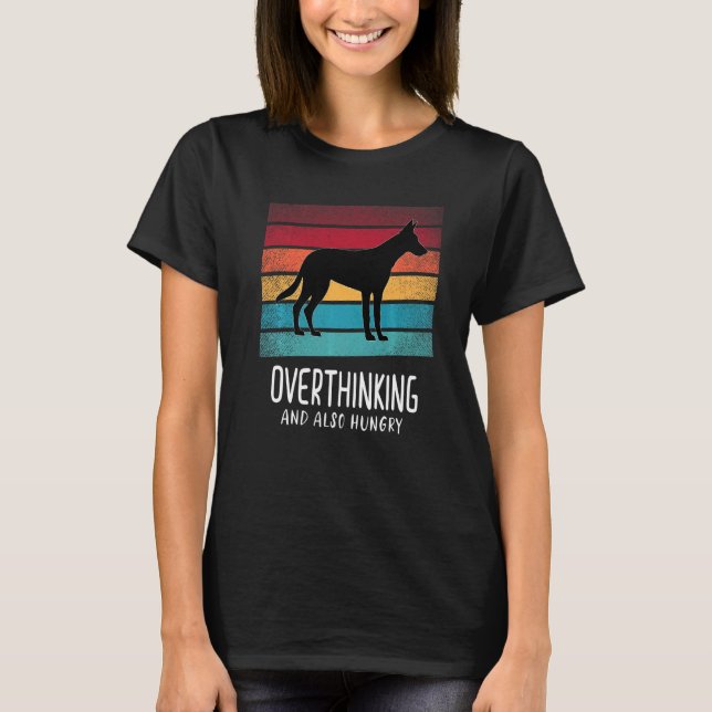 Camiseta Shepherd Malinois Belga - Retro 3 (Frente)
