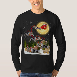 Camiseta Shepherd Reindeer australiano - Anel de Natal