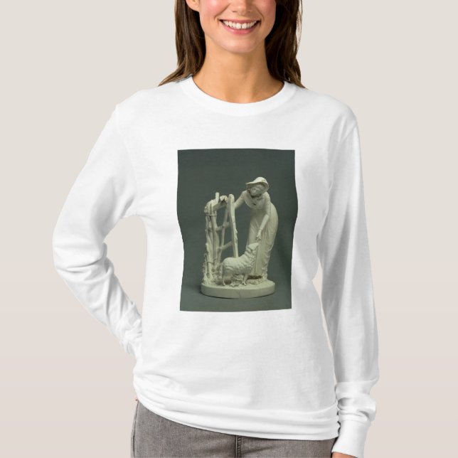 Camiseta Shepherdess de Derby, 1790 (Frente)