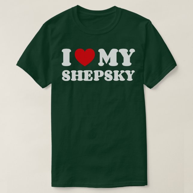 Camiseta Shepsky (Frente do Design)