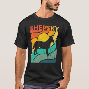 Camiseta Shepsky Vintage Sunset Mãe Pai