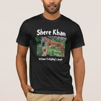 Camiseta Shere Khan: Boa vinda à selva de Kipling