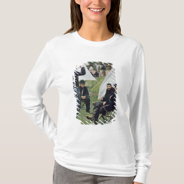 Camiseta Sheridans entrevista primeiramente com Rowand (Frente)