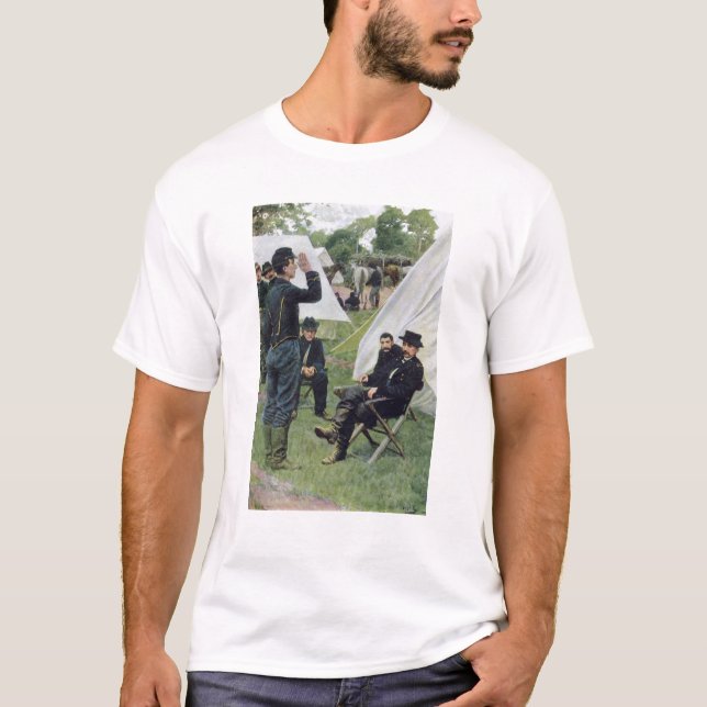 Camiseta Sheridans entrevista primeiramente com Rowand (Frente)