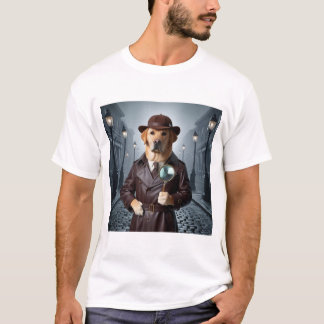 Camiseta Sherlock Labrador T-Shirt: Desvendando o mistério