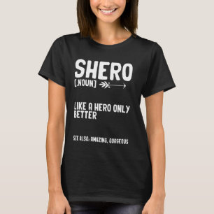 Camiseta Shero Women Empowerment Feminismo Forte Rapariga