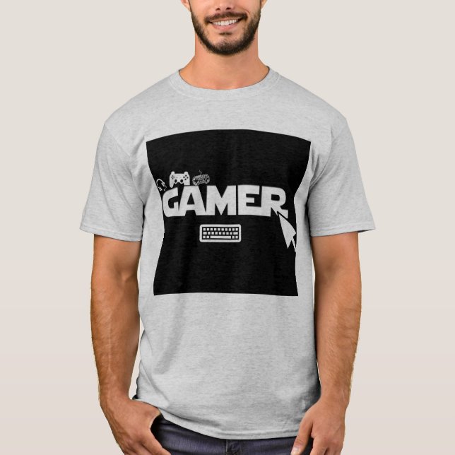 Camiseta shert gamer (Frente)