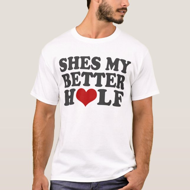 Camiseta Shes minha metade mais doce (Frente)