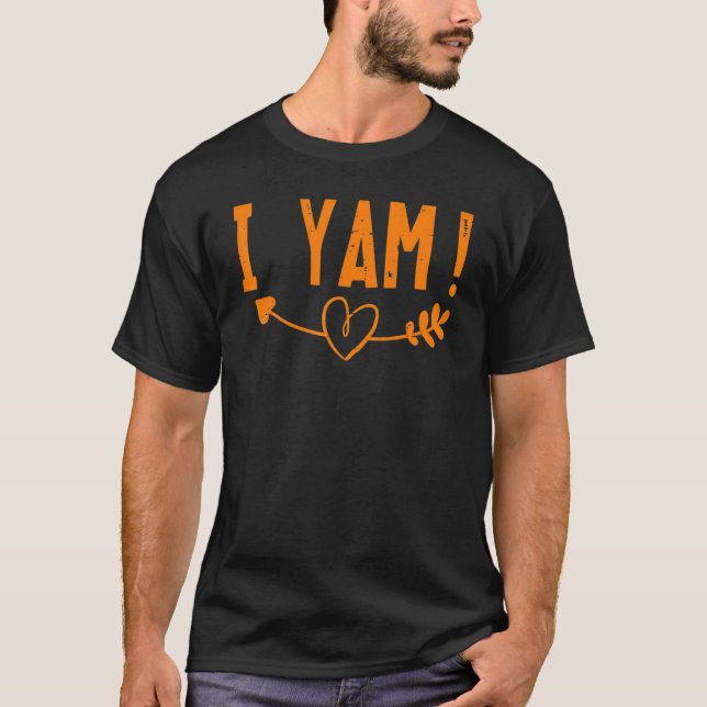 Camiseta She's My Sweet Potato I Yam Couples  Thanksgiving (Frente)