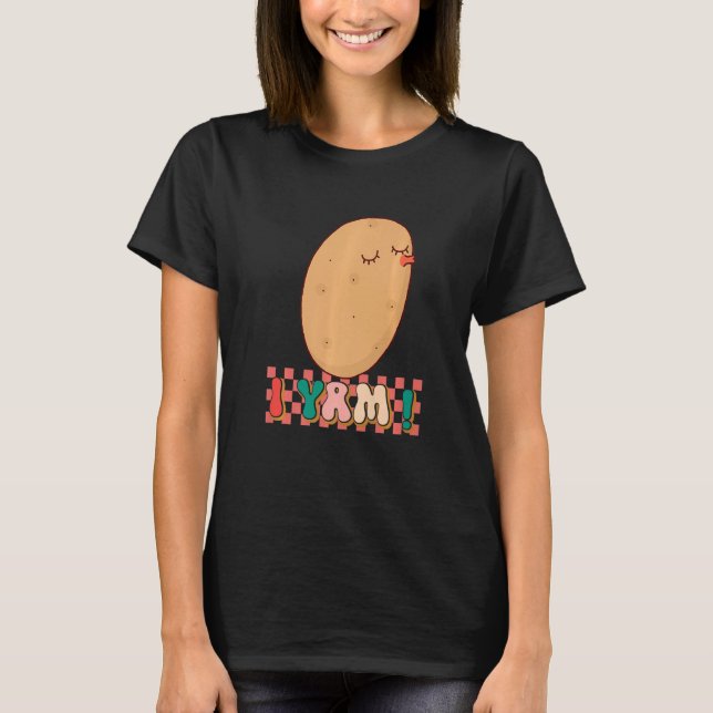 Camiseta She's My Sweet Potato I Yam  Matching Couples Groo (Frente)