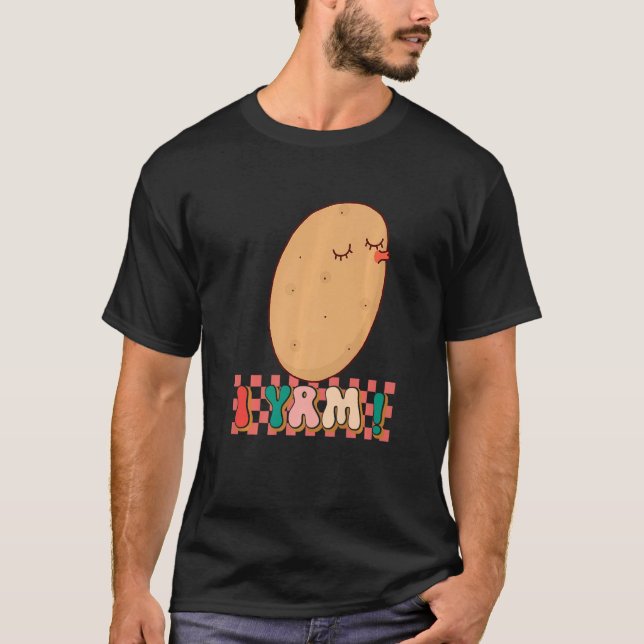 Camiseta She's My Sweet Potato I Yam  Matching Couples Groo (Frente)