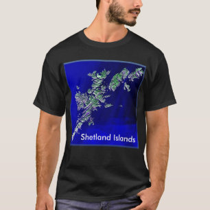 Camiseta Shetland Islands Mens Dark Basic T-shirt