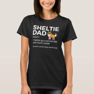 Camiseta Shetland Sheep, a melhor definição de Pai de prate