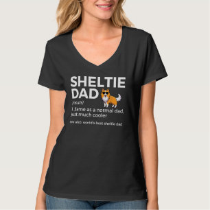 Camiseta Shetland Sheep, a melhor definição de Pai de prate