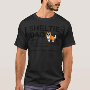 Camiseta Shetland Sheep, a melhor definição de Pai de prate