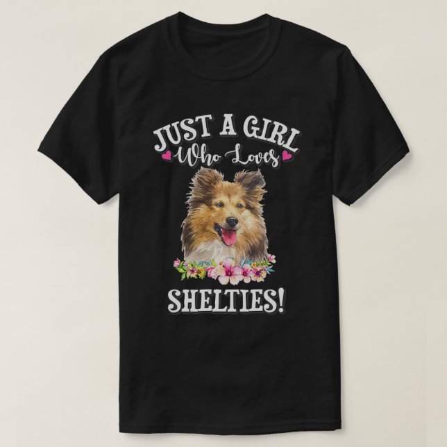 Camiseta Shetland Sheepdog  (Frente do Design)