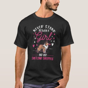 Camiseta Shetland Sheepdog Girl Sheltie