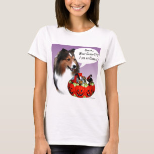 Camiseta Shetland Sheepdog (Sable) - Doces do Halloween