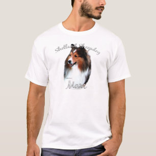 Camiseta Shetland Sheepdog (sable) Mãe 2