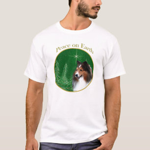 Camiseta Shetland Sheepdog (sable) Paz