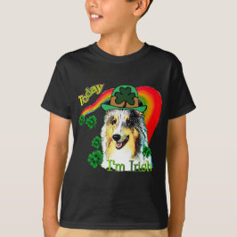 Camiseta Shetland Sheepdog St Patricks
