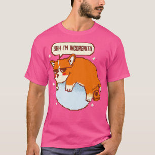 Camiseta Shh Im Incorgnito Corgi Dog Incognito Pet Pun Funn