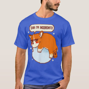 Camiseta Shh Im Incorgnito Corgi Dog Incognito Pet Pun Funn