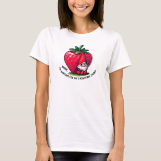 Camiseta Shhh.. Estou esperando minha parte de bolo! T-shir