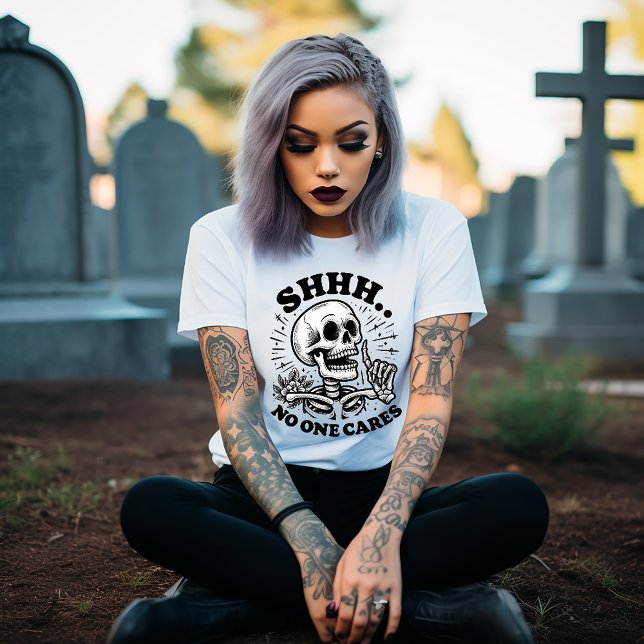 Camiseta Shhh...Ninguém Liga (Criador carregado)