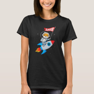 Camiseta SHIB Para A Lua Shiba Inu Crypto