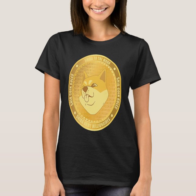 Camiseta Shiba Coin Millionaire Crypto HODL Shiba Inu Coin (Frente)