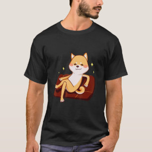 Camiseta Shiba Dog Costume Cute Seat