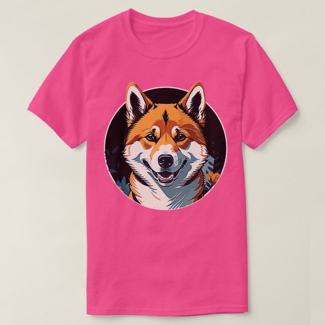 Camiseta Shiba Doggo (Frente do Design)